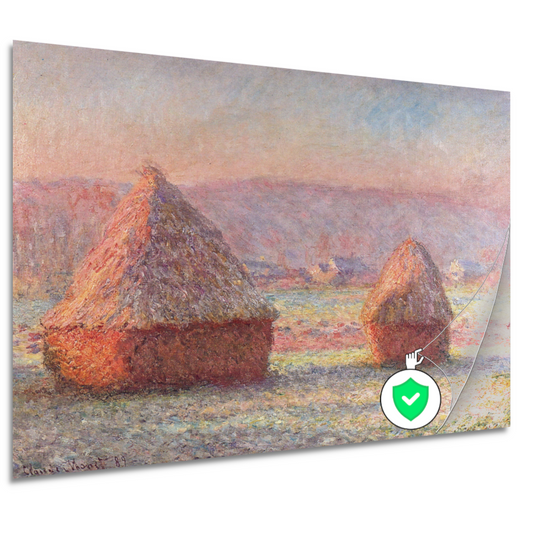 Witte Vorst, zonsopkomst - Claude Monet poster