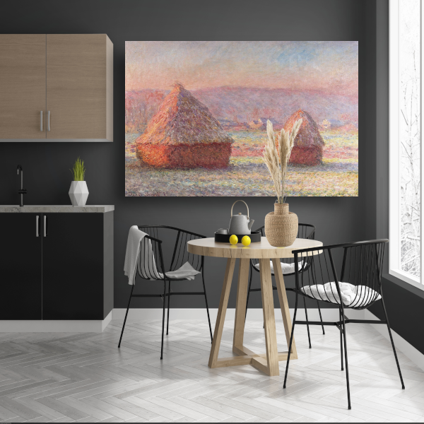 Witte Vorst, zonsopkomst - Claude Monet acrylglas