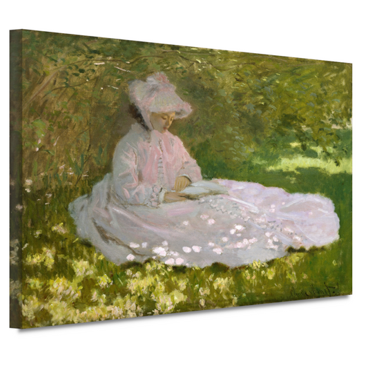 Lente - Claude Monet canvas