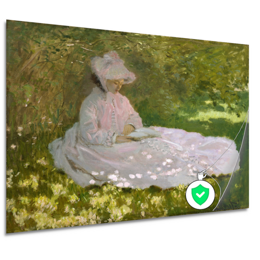 Lente - Claude Monet poster