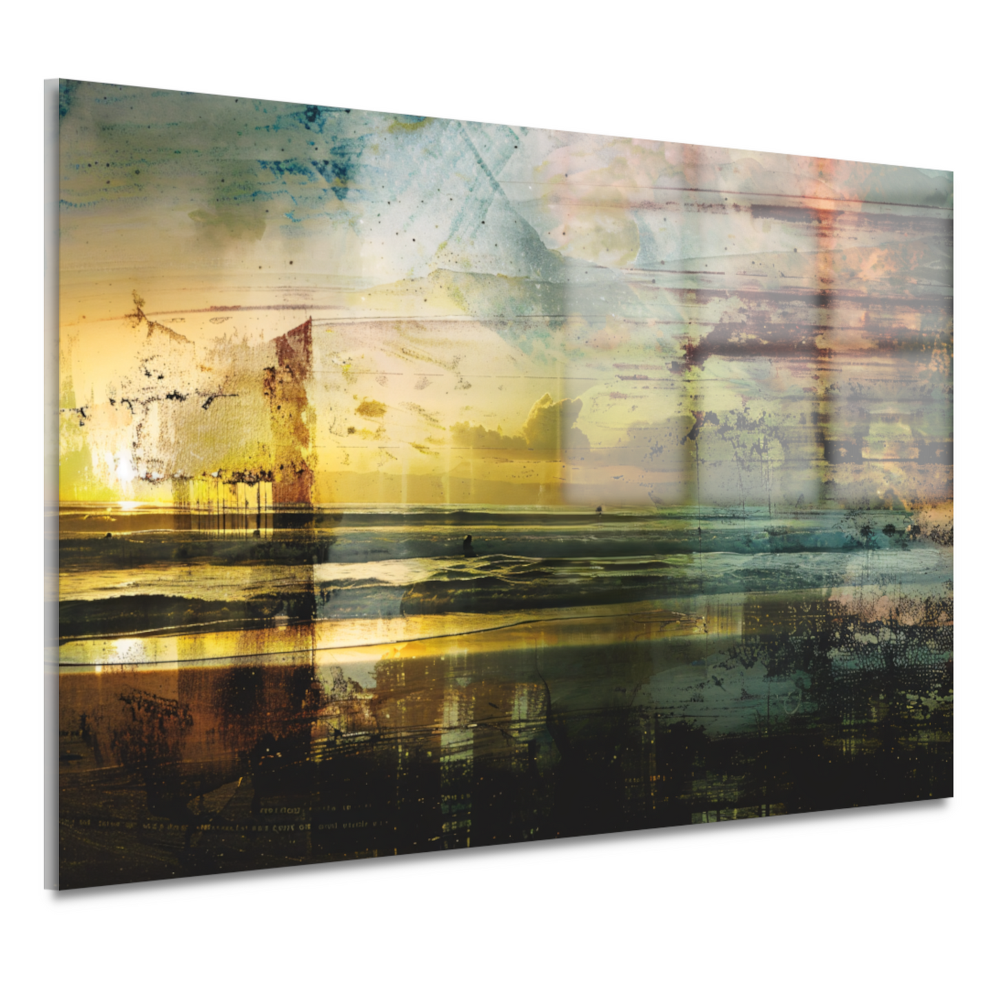 Zonsondergang Boven Water acrylglas