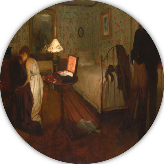 Interieur - Edgar Degas forex muurcirkel