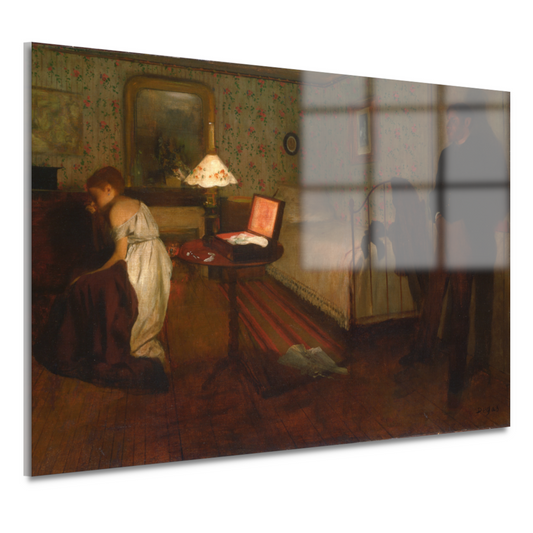 Interieur - Edgar Degas acrylglas