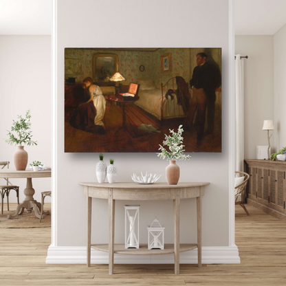 Interieur - Edgar Degas poster