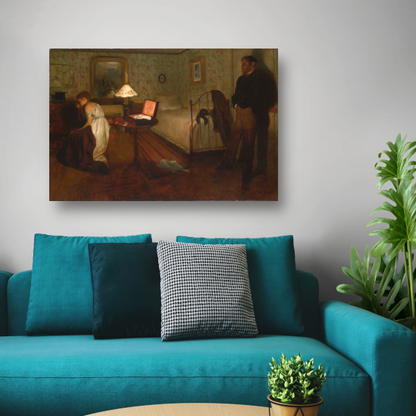 Interieur - Edgar Degas poster