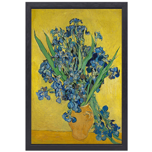Irissen - Vincent van Gogh canvas met baklijst
