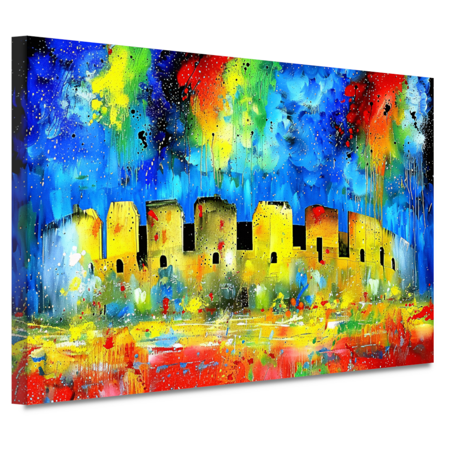 Colosseum in Zomerzon canvas