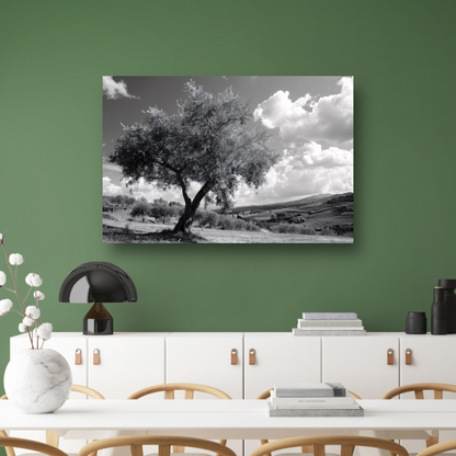 Stilleven met boom canvas