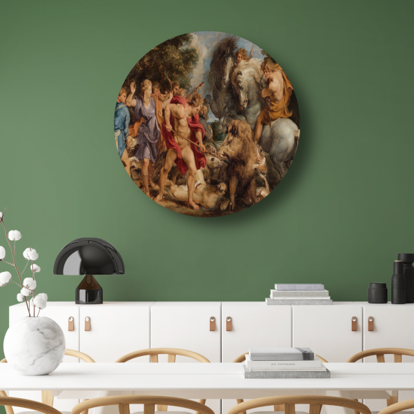 De Calydonische jacht op zwijnen - Peter Paul Rubens forex muurcirkel