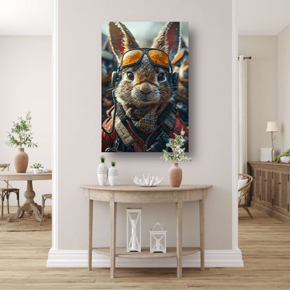 Konijnenpiloot klaar voor avontuur poster
