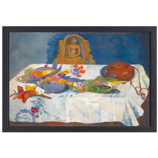 Stilleven met papegaaien - Paul Gauguin canvas met baklijst