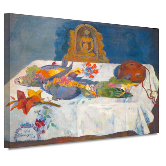 Stilleven met papegaaien - Paul Gauguin canvas