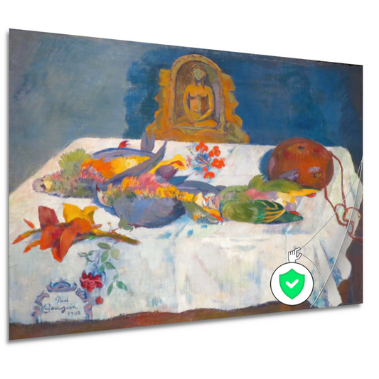 Stilleven met papegaaien - Paul Gauguin poster