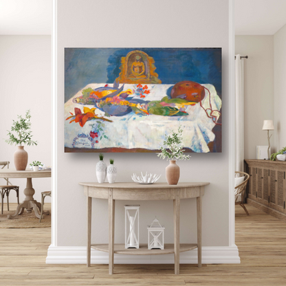 Stilleven met papegaaien - Paul Gauguin poster