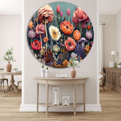 Zonnebloemen in Vaas forex muurcirkel
