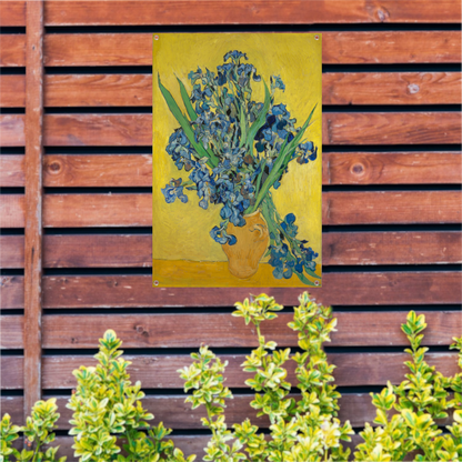 Irissen - Vincent van Gogh tuinposter