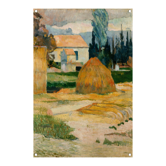 Landschap nabij Arles - Paul Gauguin tuinposter