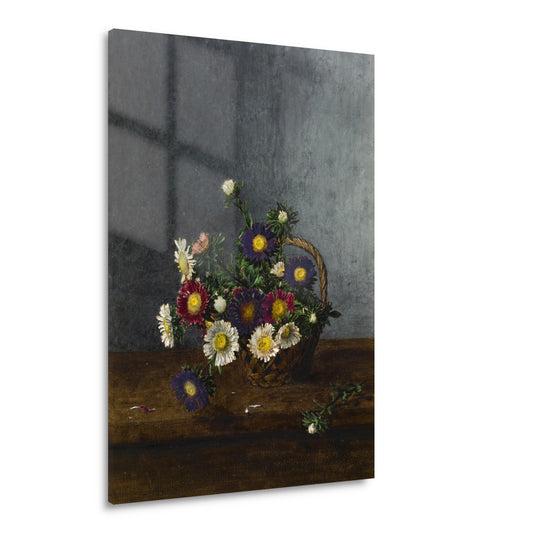 Mand met asters - Léon Bonvin Acrylglas