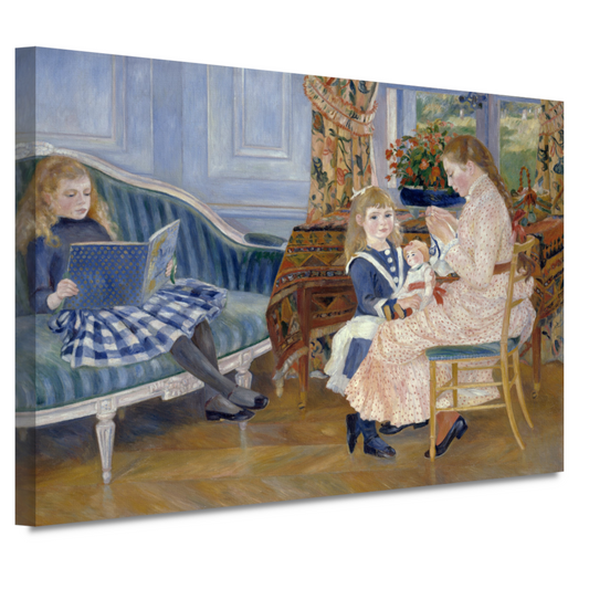 Kindermiddag in Wargemont - Pierre-Auguste Renoir canvas