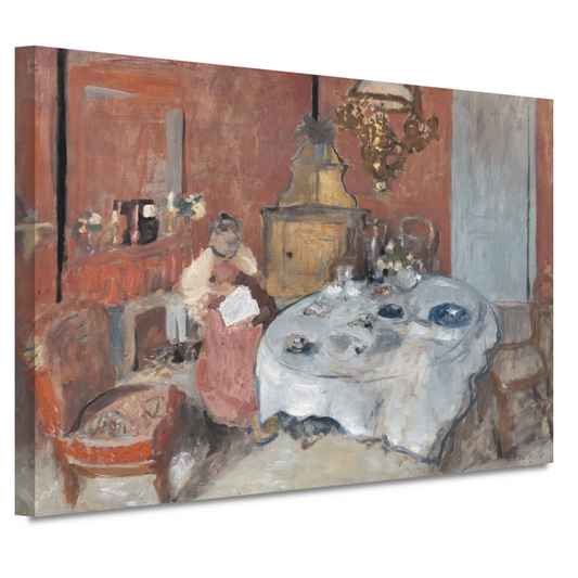 De eetkamer - Edouard Vuillard canvas