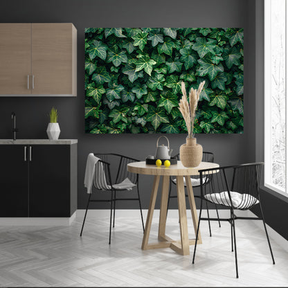 Minimalistisch klimop acrylglas
