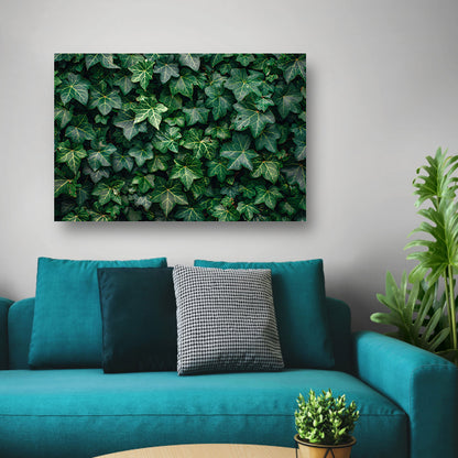 Minimalistisch klimop canvas