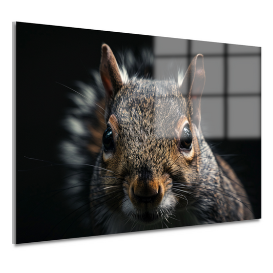De Intrigerende Blik van een Eekhoorn acrylglas