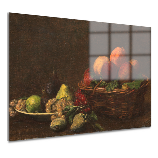 Stilleven met fruit - Henri Fantin-Latour acrylglas
