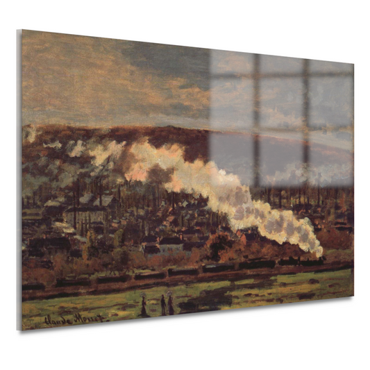 De Goederentrein - Claude Monet acrylglas