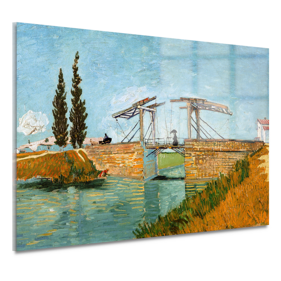 De ophaalbrug - Vincent van Gogh acrylglas