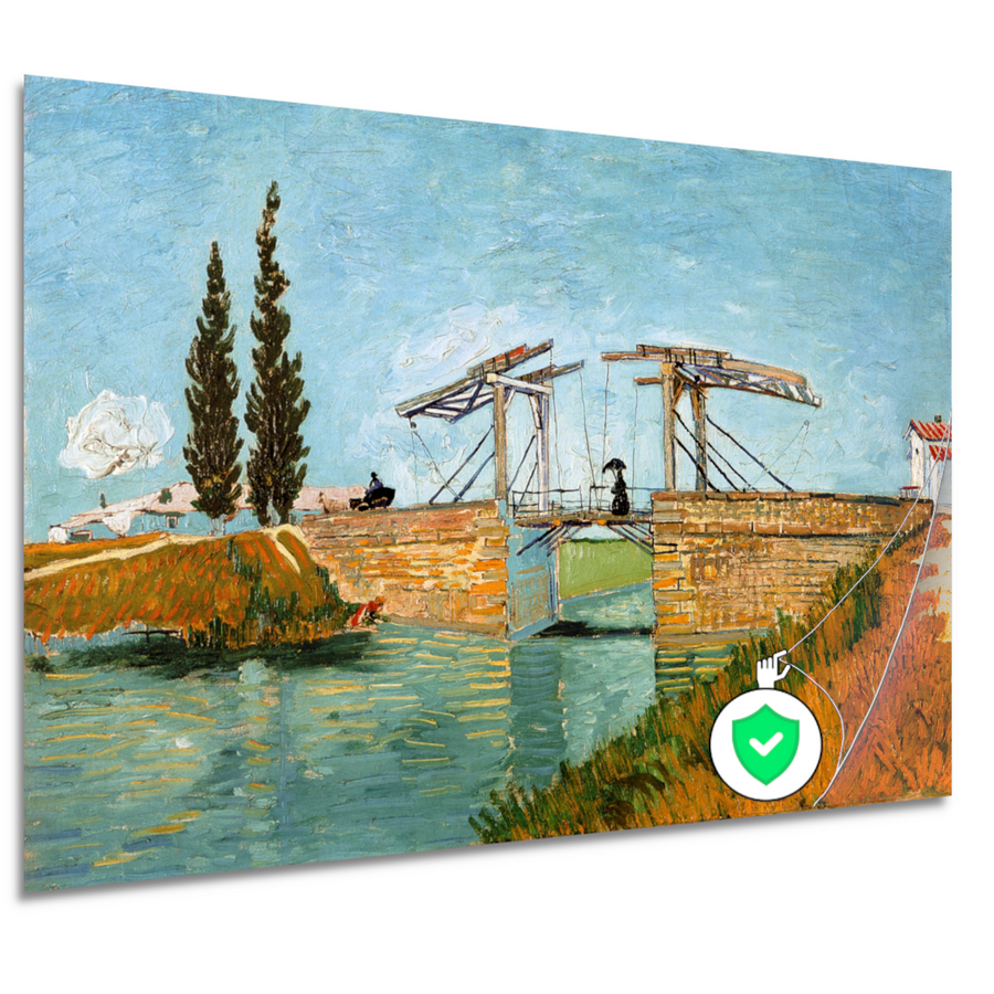 De ophaalbrug - Vincent van Gogh poster