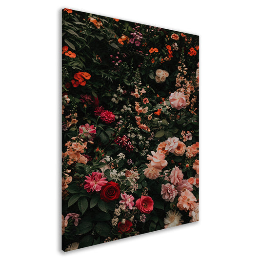 Kleurrijke Bloemenzee in Volle Bloei canvas
