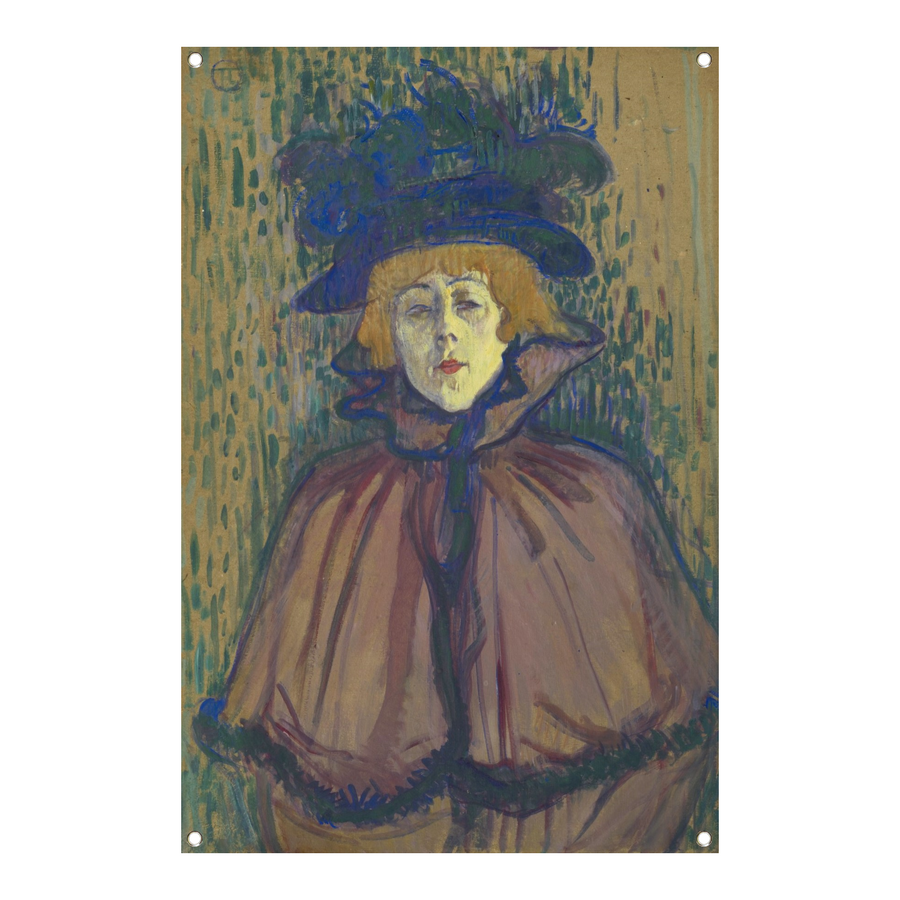 Jane Avril - Henri de Toulouse-Lautrec tuinposter
