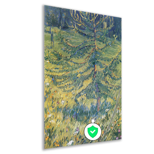 Kleine lariksboom - Franz Marc poster