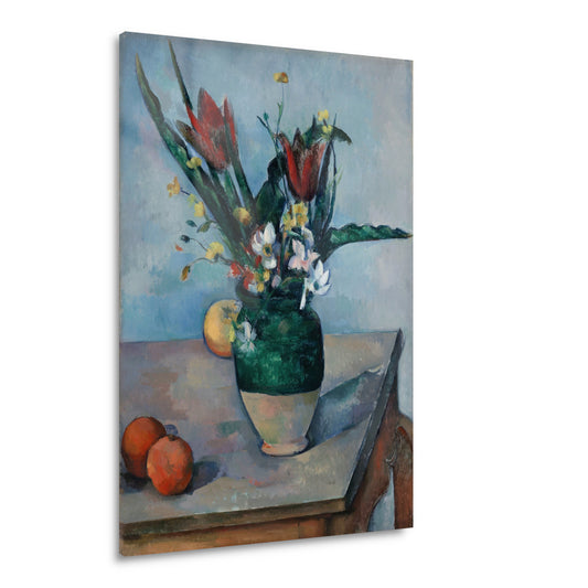 De vaas met tulpen - Paul Cézanne Acrylglas