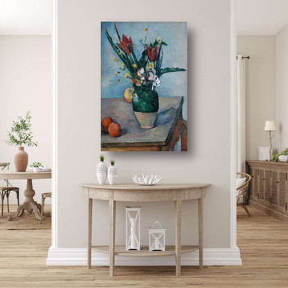 De vaas met tulpen - Paul Cézanne Acrylglas