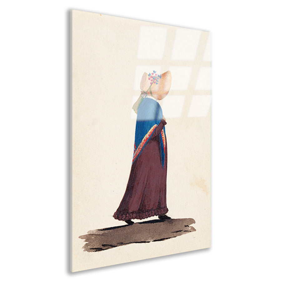 Een vrouw, een buit en een hoed - Wilhelm von Wright Acrylglas