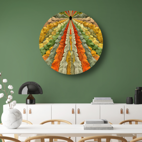 Bladerenparaplu voor natuurlijke beschutting forex muurcirkel