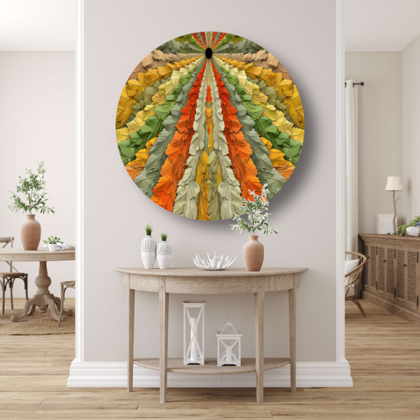 Bladerenparaplu voor natuurlijke beschutting forex muurcirkel