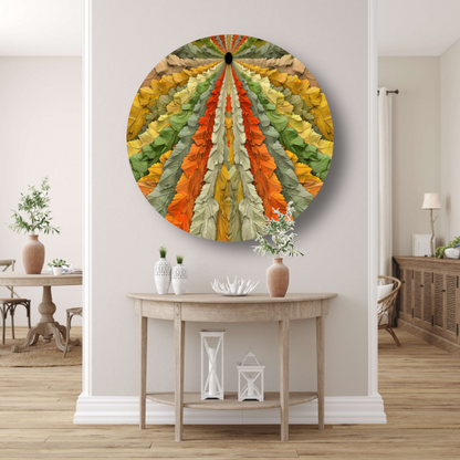 Bladerenparaplu voor natuurlijke beschutting forex muurcirkel