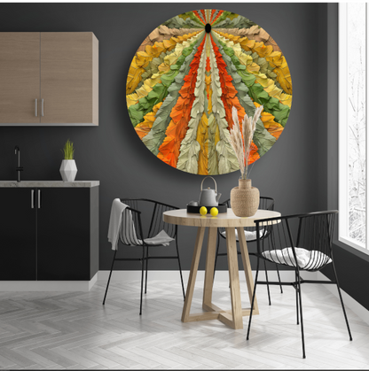 Bladerenparaplu voor natuurlijke beschutting forex muurcirkel