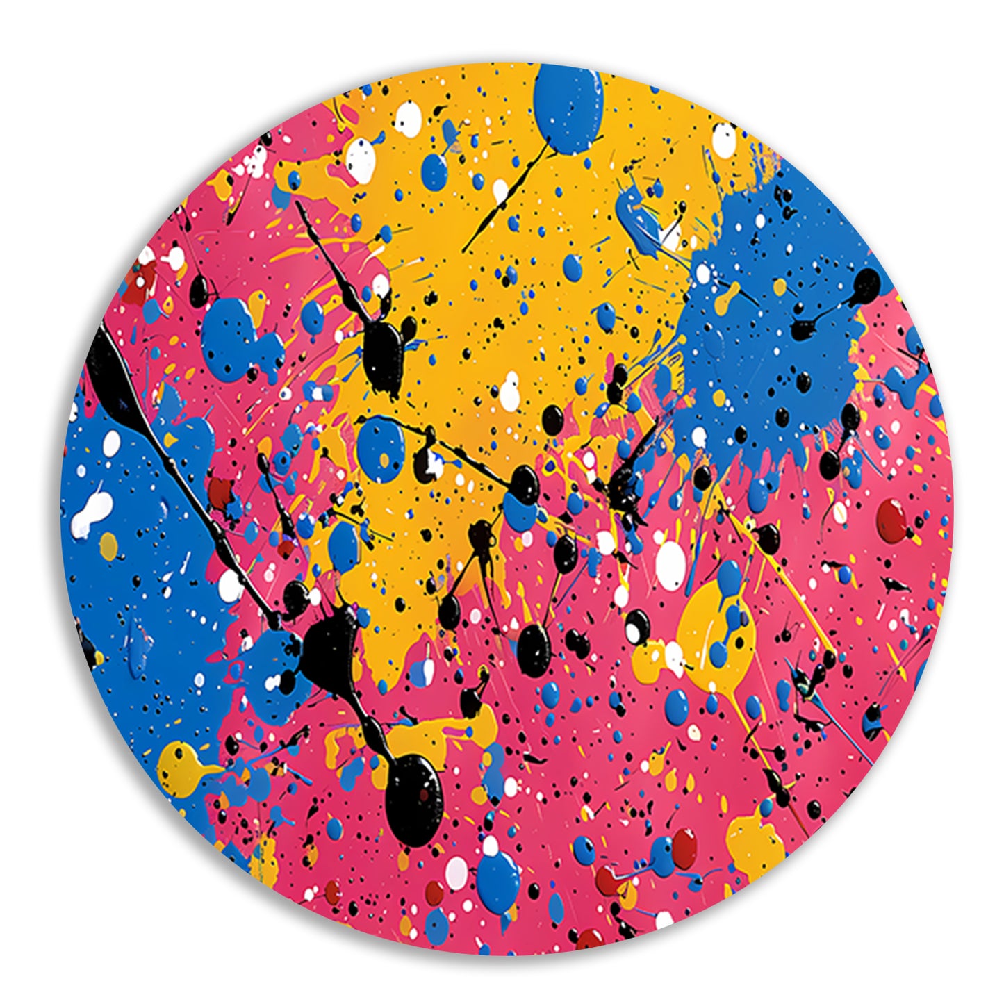 Abstract Kleurencompositie forex muurcirkel