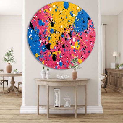 Abstract Kleurencompositie forex muurcirkel