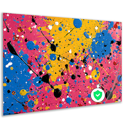 Abstract Kleurencompositie poster