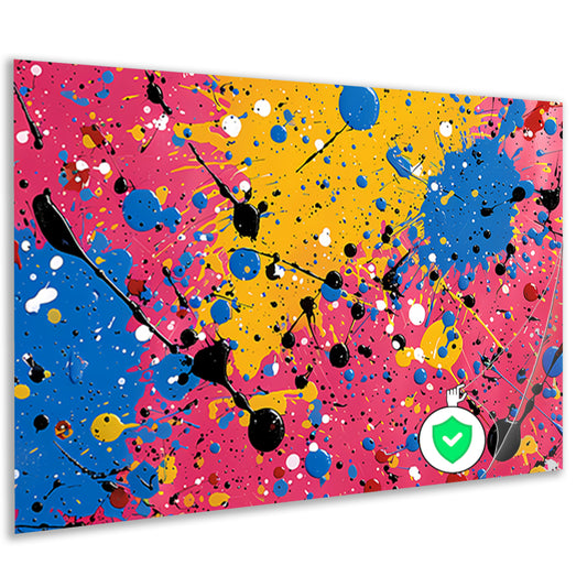 Abstract Kleurencompositie poster