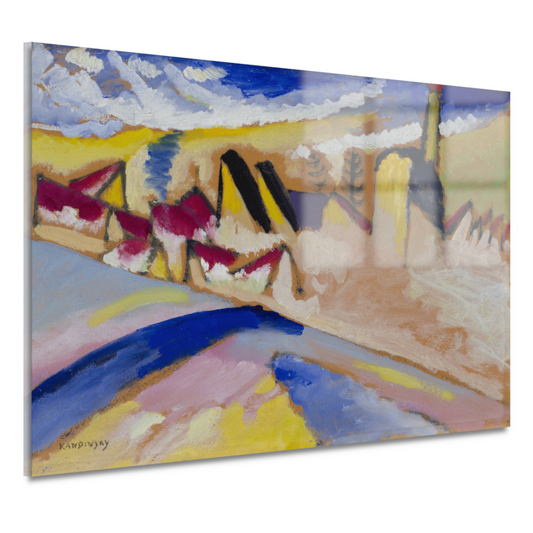 Winter nr. II-studie - Wassily Kandinsky acrylglas