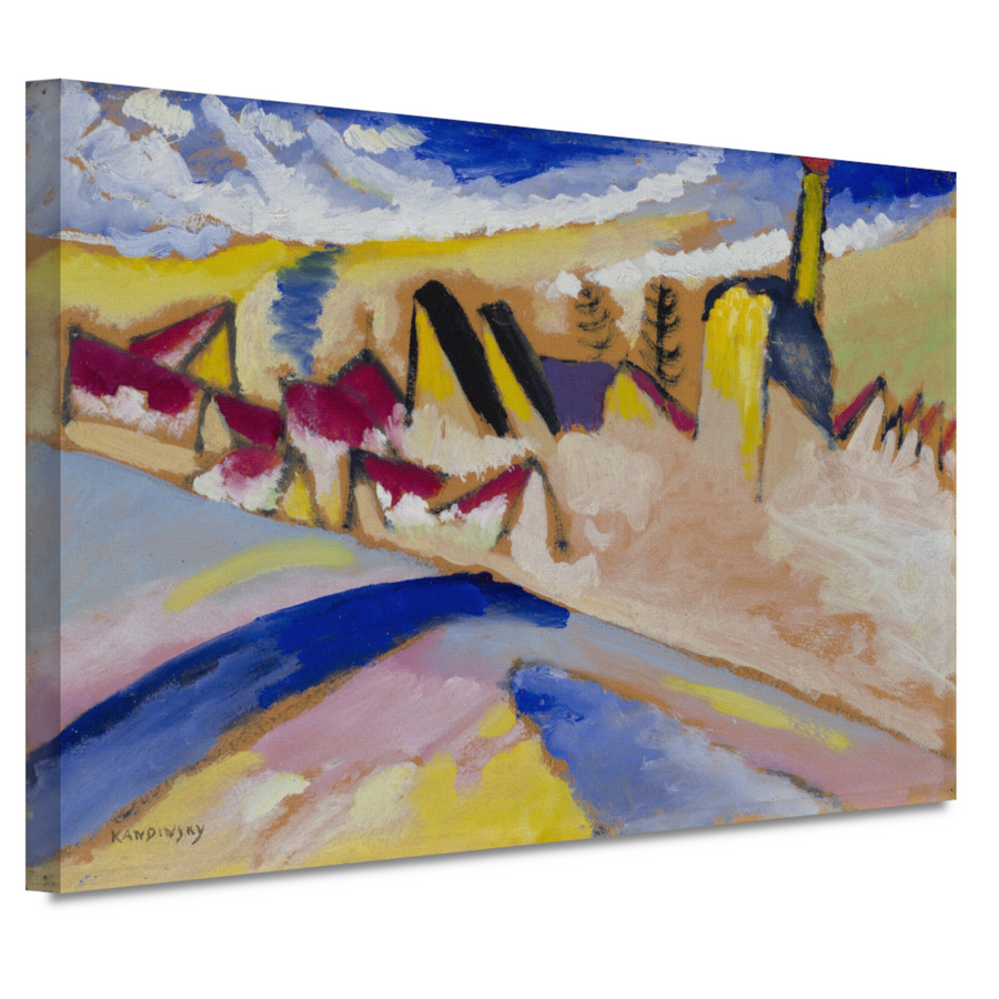 Winter nr. II-studie - Wassily Kandinsky canvas