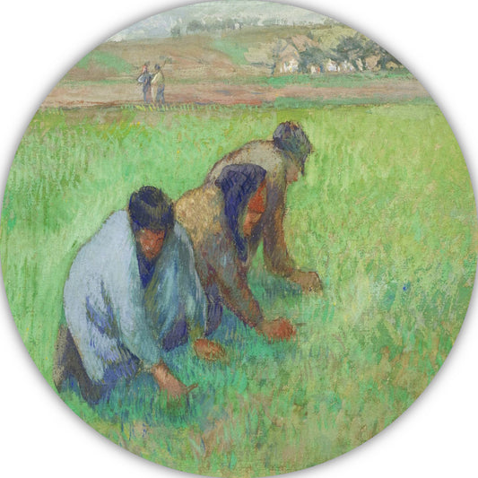 De Wieders - Camille Pissarro aluminium muurcirkel