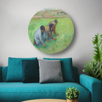 De Wieders - Camille Pissarro aluminium muurcirkel