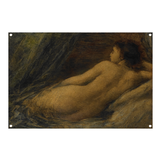 Liggende naakte vrouw - Henri Fantin-Latour tuinposter